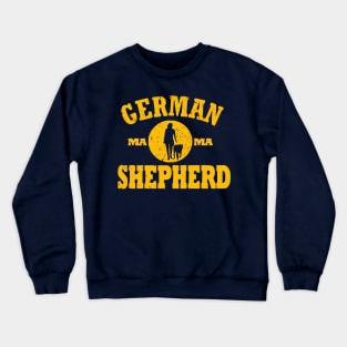 German Shepherd MAMA Crewneck Sweatshirt